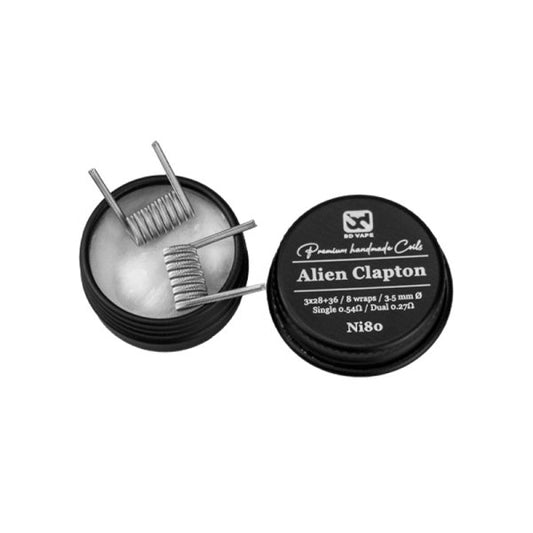 Alien Clapton Ni80 0.54Ω Handmade (2pcs) - BD Vape