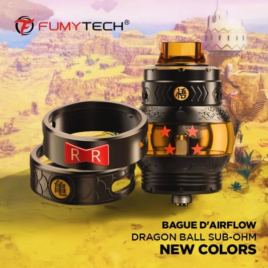 Bague d'Airflow Dragon Ball Sub-ohm New Colors - Fumytech