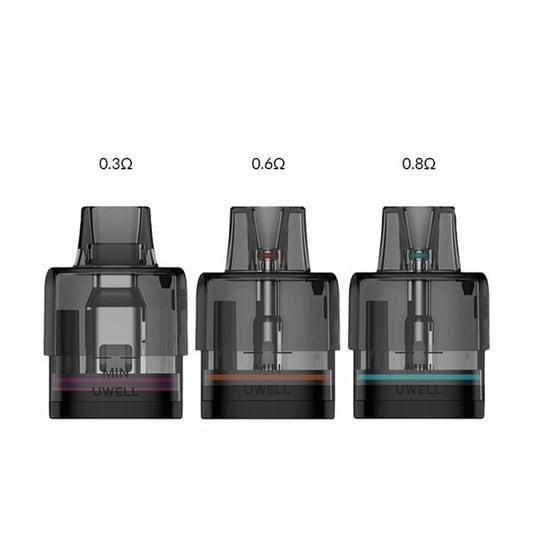 Cartouches Typhos 0.3/0.6/0.8Ω 6ml (2pcs) - Uwell
