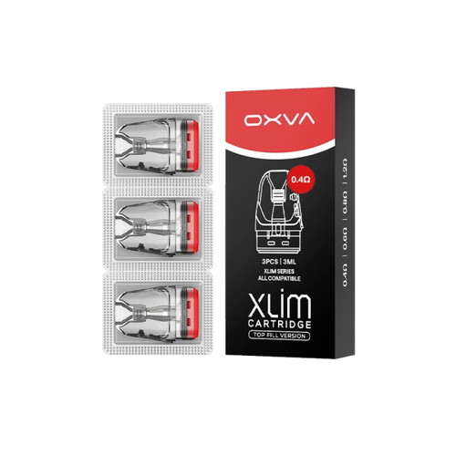 Cartouches Xlim Top Fill V3 0.4/0.6/0.8/1.2Ω 3ml (3pcs) - OXVA