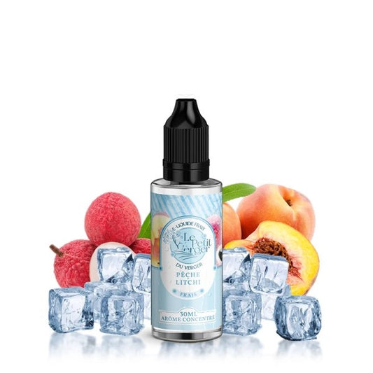 Concentré Peche Litchi Frais 30ml - Le Petit Verger by Savourea