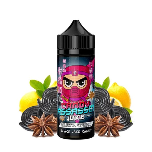 Black Cobra 0mg 100ml - Candy Assassin Juice by Fantasi