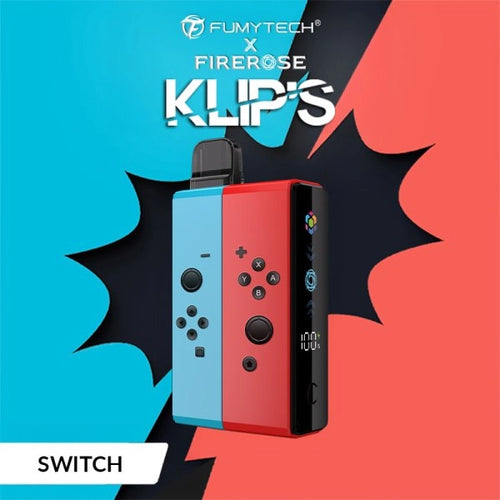 Pack Pod Klip's 7ml 2200mAh Retro Gamer Edition - Fumytech x Firerose