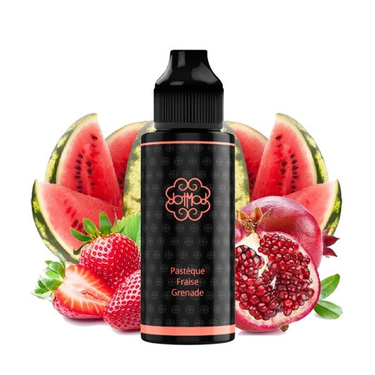 Pastèque Fraise Grenade 0mg 100ml - DotMod