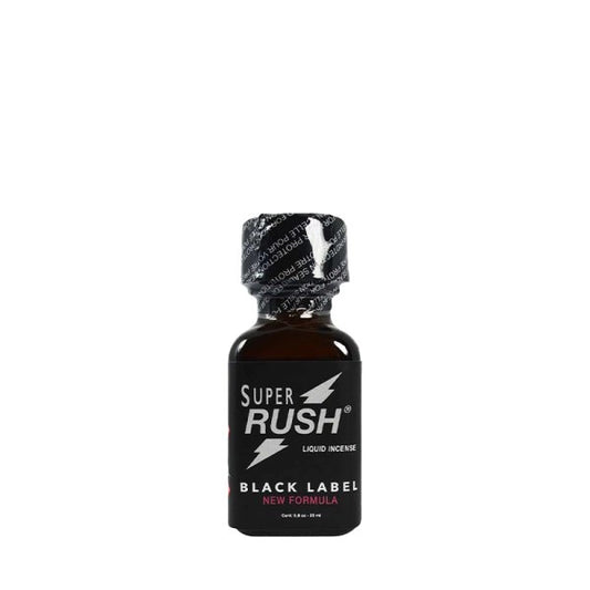 Poppers Super Black Label New Formula 10ml - Rush