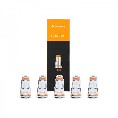 Résistances B Series 0.2Ω/ 0.3Ω/ 0.4Ω/ 0.6Ω/1.2Ω (5pcs) - GeekVape