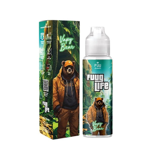 Vapy Bear V2 0mg 50ml - Fuug Life by Fuu