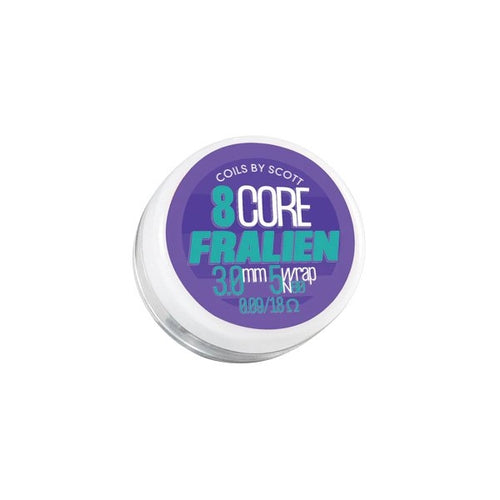 8-Core Fralien 0.09Ω Ni80 (2pcs) - Coils by Scott