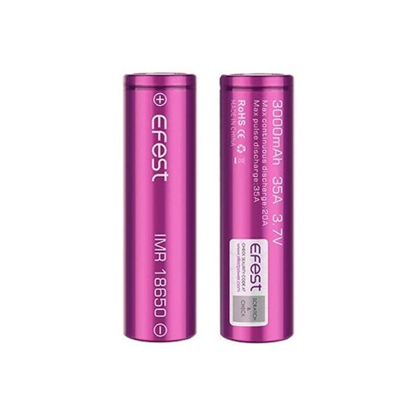 Accu 18650 3000mAh 35A flat top - Efest