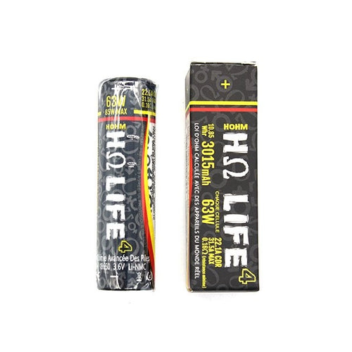 Accu 18650 Hohm LifeΩ 3015mAh - Hohm Tech