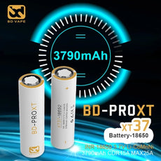 Accu High-End BD-PRO XT37 18650 3790mAh 25A - BD Vape