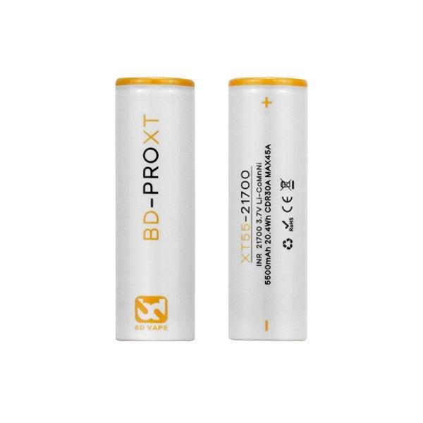 Accu High-End BD-PRO XT55 21700 5500mAh 45A - BD Vape