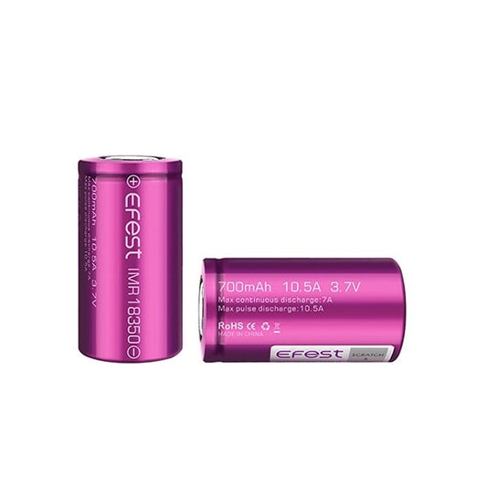 Accu IMR 18350 700mAh 10.5A - Efest