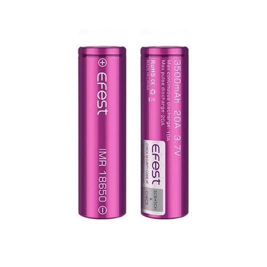Accu IMR 18650 3500mAh 20A flat top - Efest