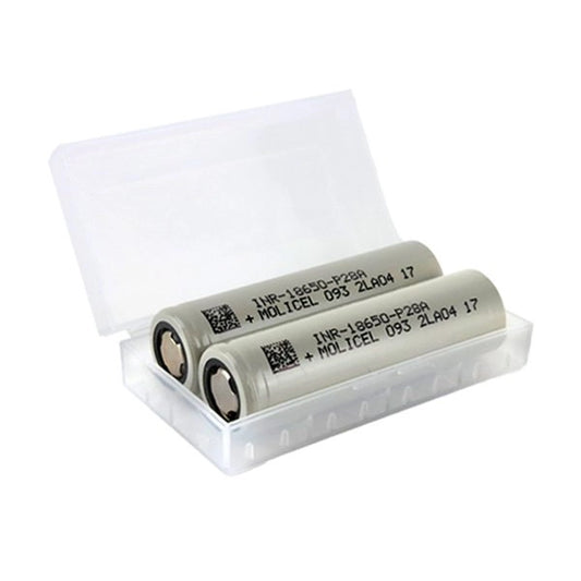 Accus 18650 P28A 2800mAh 35A (2pcs) - Molicel