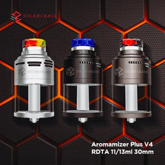 Aromamizer Plus V4 RDTA 11/13ml 30mm - Steam Crave