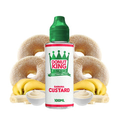 Banana Custard 0mg 100ml - Donut King