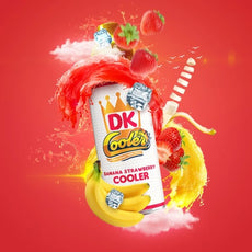 Banana Strawberry 0mg 100ml - DK Cooler by Donut King