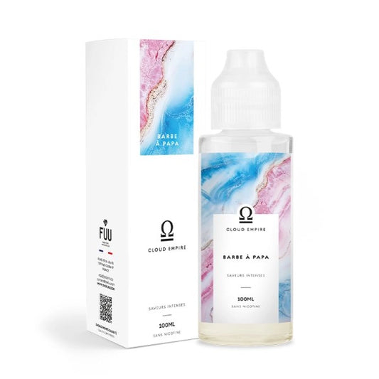 Barbe à Papa 0mg 100ml - Cloud Empire by Fuu
