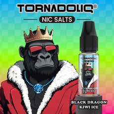 Black Dragon Kiwi Ice 20mg 10ml New Flavor - Tornadoliq