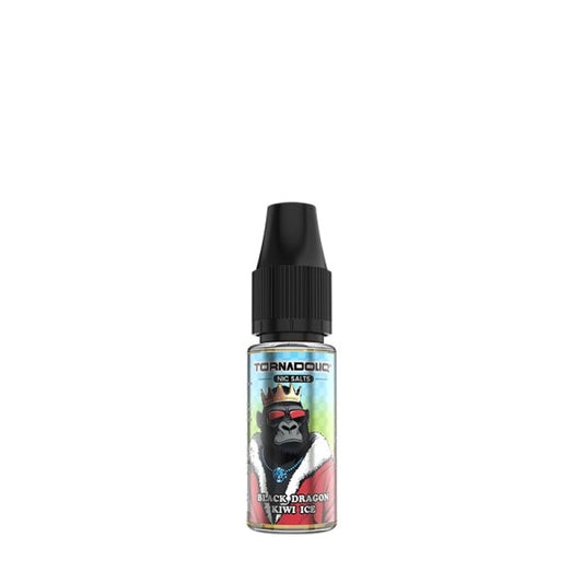 Black Dragon Kiwi Ice 20mg 10ml New Flavor - Tornadoliq