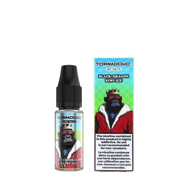Black Dragon Kiwi Ice 20mg 10ml New Flavor - Tornadoliq