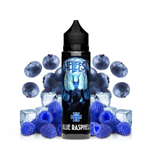 Blue Rasphell 0mg 50ml - Hellfest X Cloud Vapor