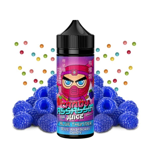Blue Thunder 0mg 100ml - Candy Assassin Juice by Fantasi