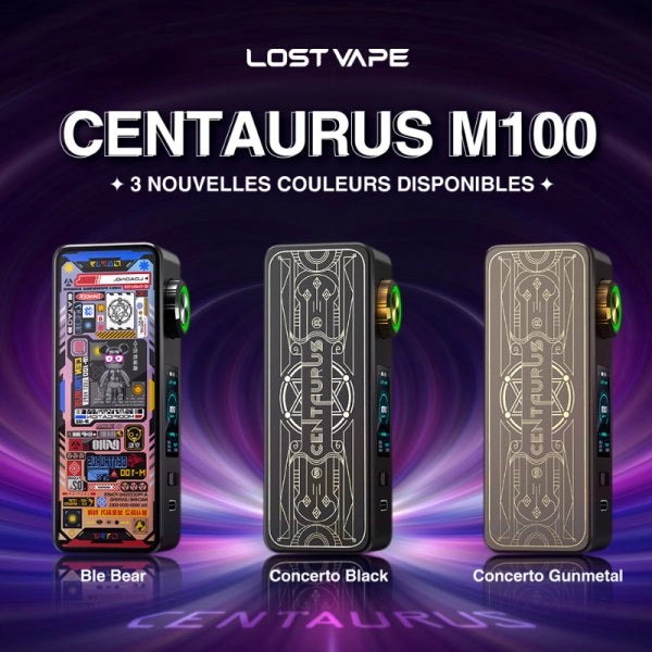 Box Centaurus M100 100W 18650 10th Anniversary - Lost Vape