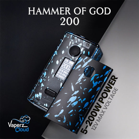 Box Hammer of God 200 200W 2x18650 - Vaperz Cloud