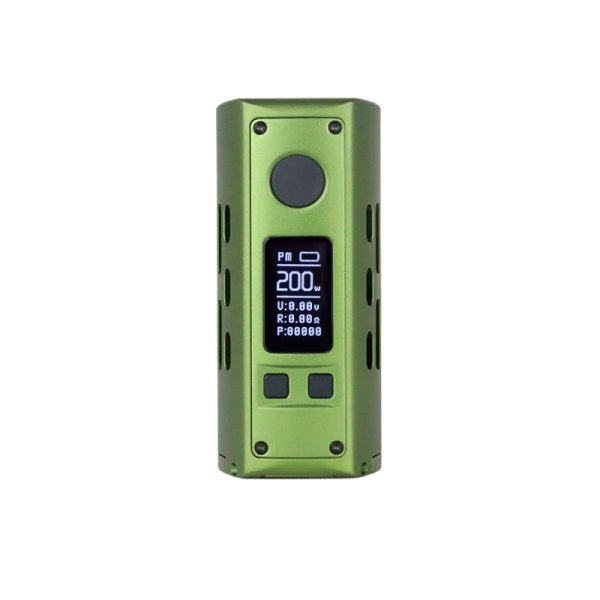 Box Republic Squonk Dual 200W 2x18650 - Grimm Green x Vaperz Cloud