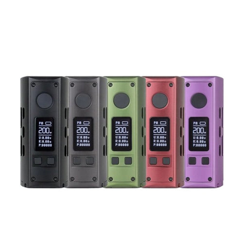 Box Republic Squonk Dual 200W 2x18650 - Grimm Green x Vaperz Cloud
