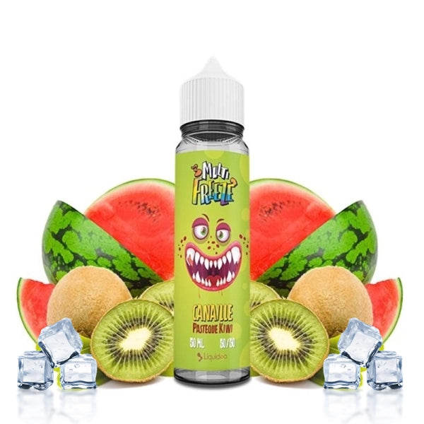Canaille Pastèque Kiwi 0mg 50ml - Liquideo Multifreeze