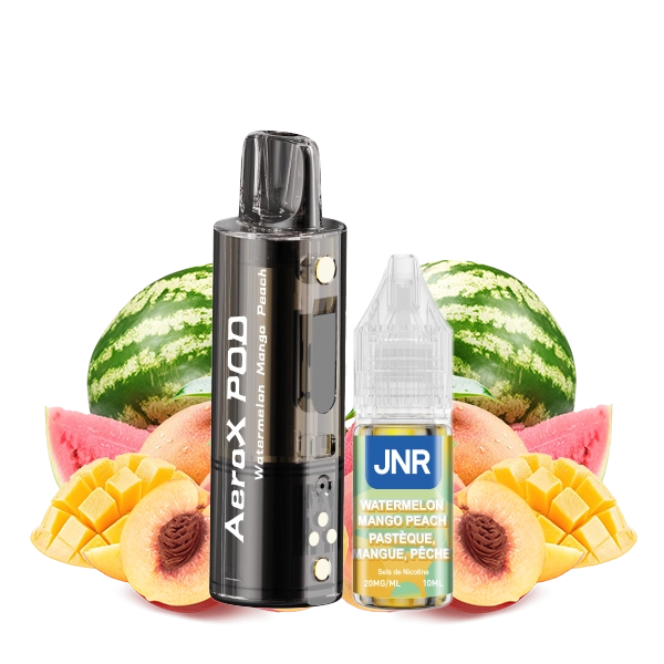 Cartouche Aero X 2ml + E-liquide 10ml 2% (1pc) - JNR