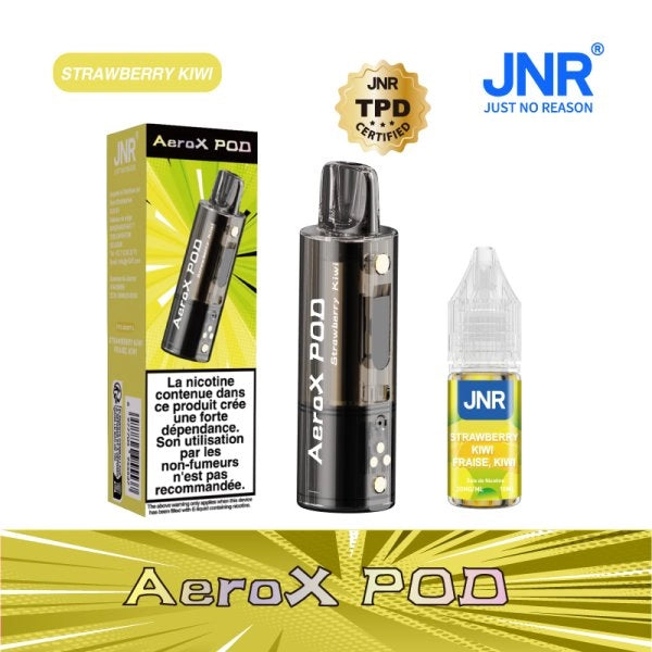 Cartouche Aero X 2ml + E-liquide 10ml 2% (1pc) - JNR