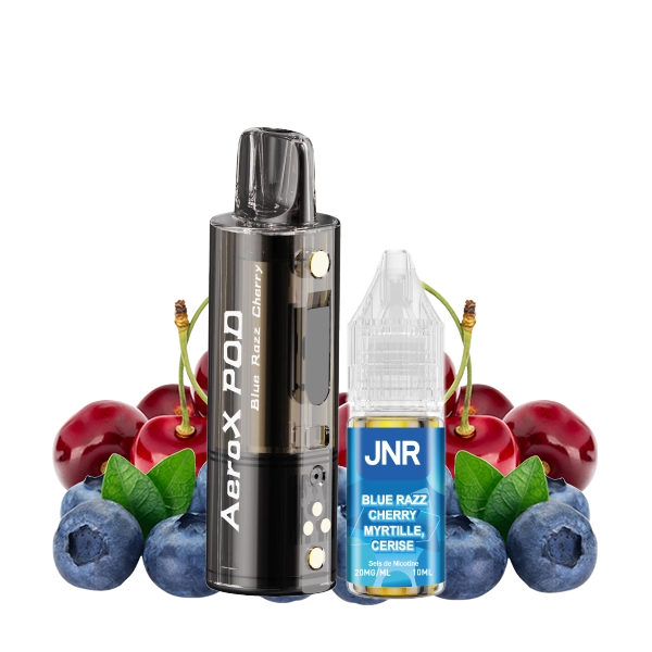 Cartouche Aero X 2ml + E-liquide 10ml 2% (1pc) - JNR
