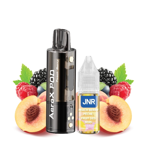 Cartouche Aero X 2ml + E-liquide 10ml 2% (1pc) - JNR