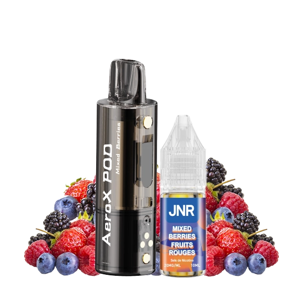 Cartouche Aero X 2ml + E-liquide 10ml 2% (1pc) - JNR