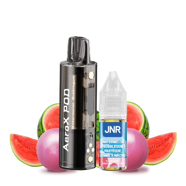Cartouche Aero X 2ml + E-liquide 10ml 2% (1pc) - JNR