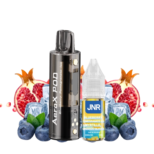 Cartouche Aero X 2ml + E-liquide 10ml 2% (1pc) - JNR