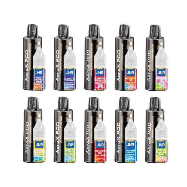 Cartouche Aero X 2ml + E-liquide 10ml 2% (1pc) - JNR