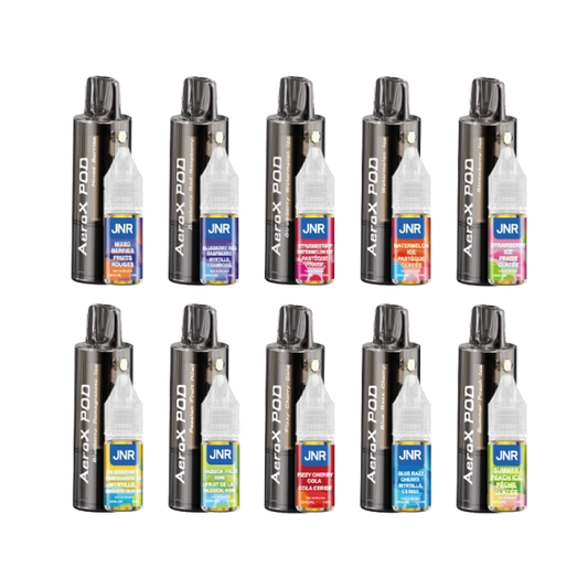 Cartouche Aero X 2ml + E-liquide 10ml 2% (1pc) - JNR