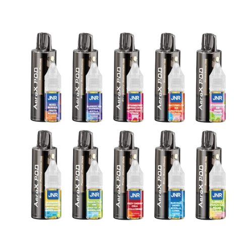 Cartouche Aero X 2ml + E-liquide 10ml 2% (1pc) - JNR