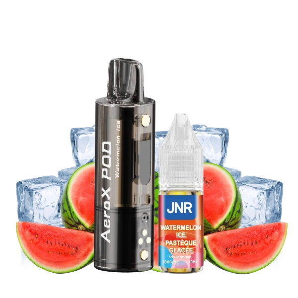 Cartouche Aero X 2ml + E-liquide 10ml 2% (1pc) - JNR