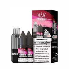 Cartouche Cubic 30k 20ml (1pc) + E-liquides 20mg 10ml (2pcs) - Crown Bar by Al Fakher