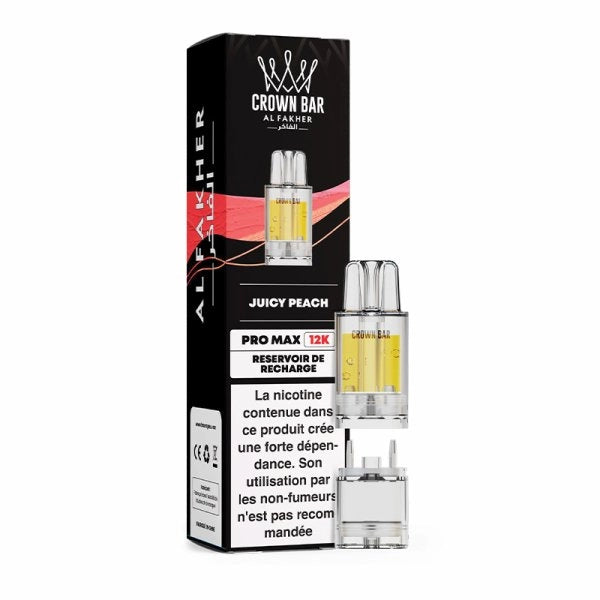 Cartouche Pré-remplie Pro Max 12k 20mg 8+2ml (1pc) - Crown Bar by Al Fakher