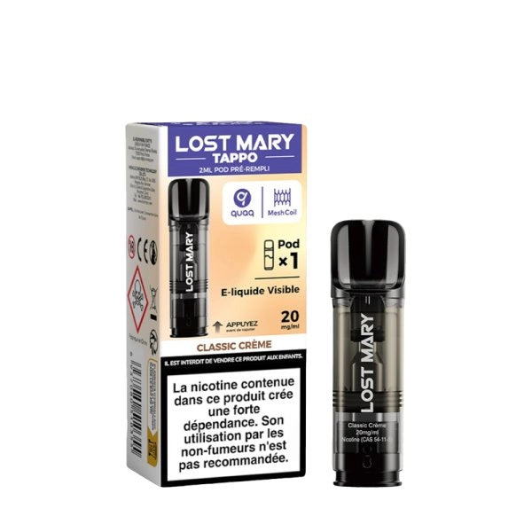 Cartouche Tappo 20mg 2ml (1pc) - Lost Mary