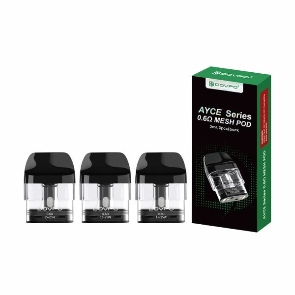 Cartouches Ayce Pod 0.6/0.8Ω 2ml (3pcs) - Dovpo