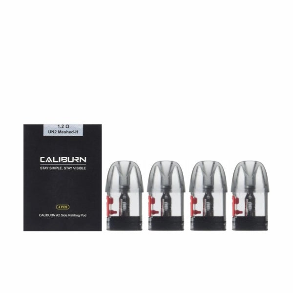 Cartouches Caliburn A2 1.2Ω 2ml (4pcs) - Uwell