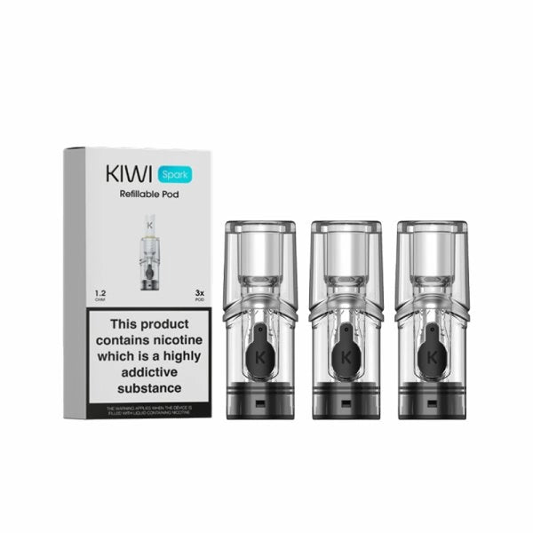 Cartouches Kiwi Spark 0.8/1.2Ω 2ml (3pcs) - Kiwi Vapor